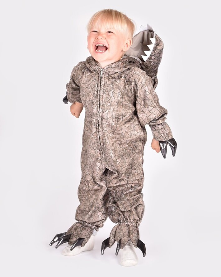 Dinosaur Spinosaurus Kostume Børn 4-5 år