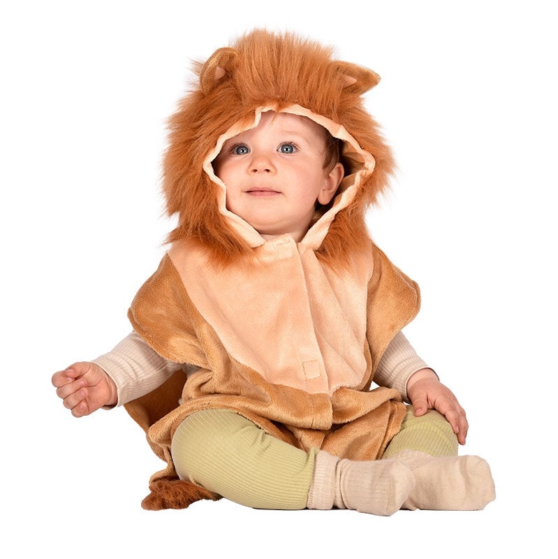 Løve Baby Cape kostume 1-4