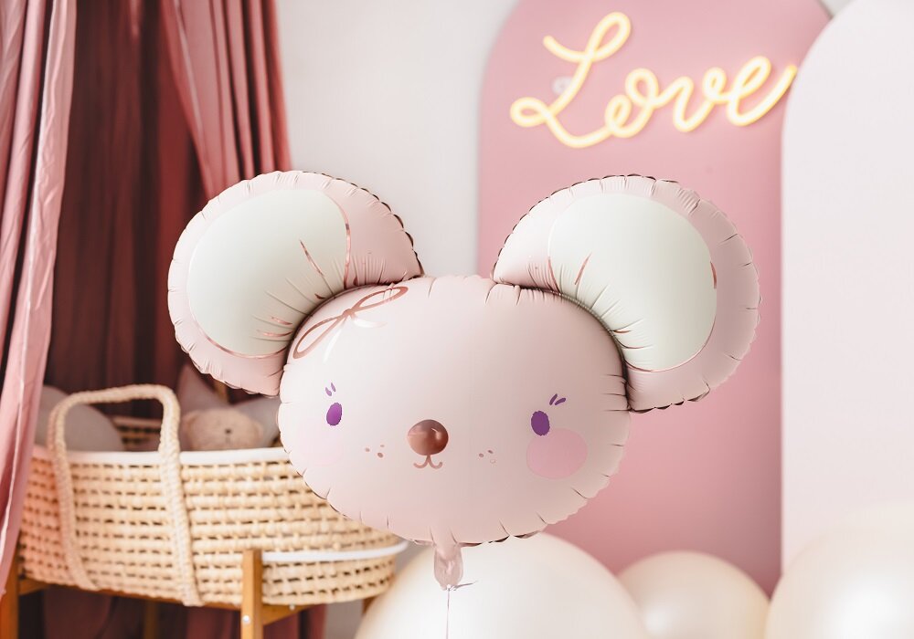 Folieballon - Mus 96 x 64 cm