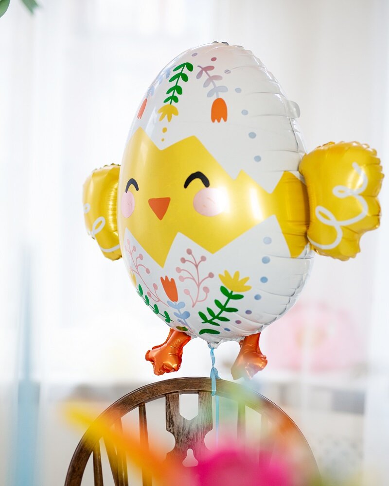 Folieballon - Kylling 78 x 64 cm