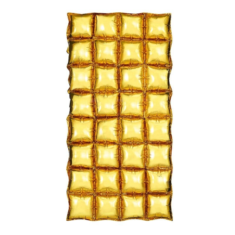 Backdrop Folieballoner Guld 110 x 55 cm