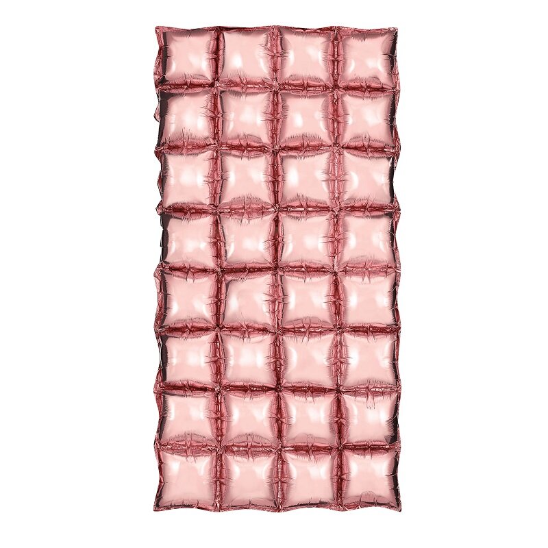 Backdrop Folieballoner Rosaguld 110 x 55 cm