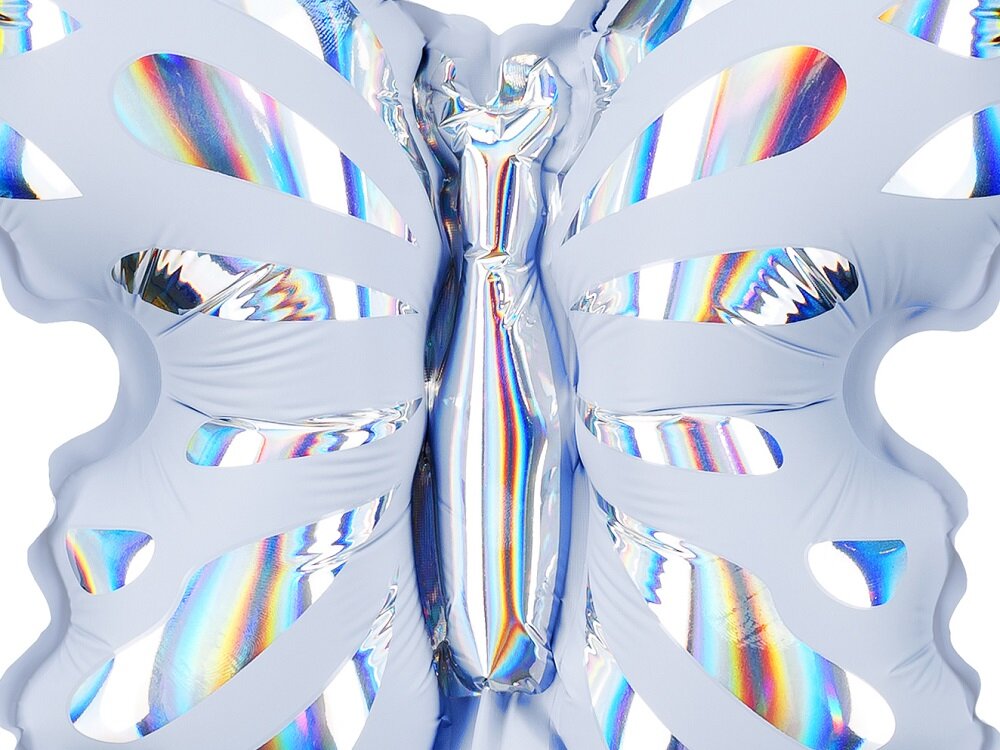 Folieballoner Små Sommerfugle 3 stk