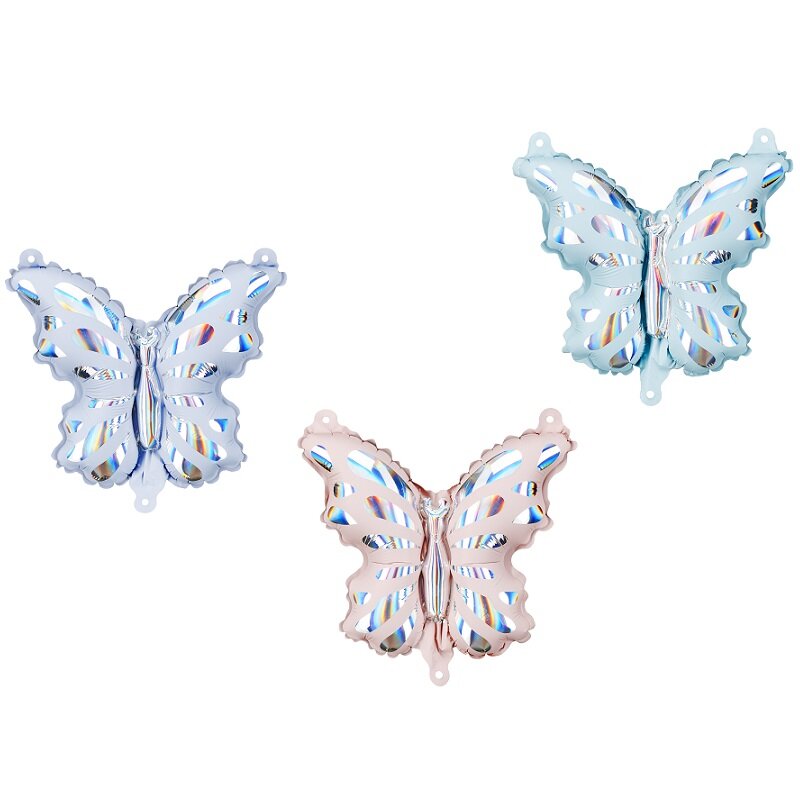 Folieballoner Små Sommerfugle 3 stk