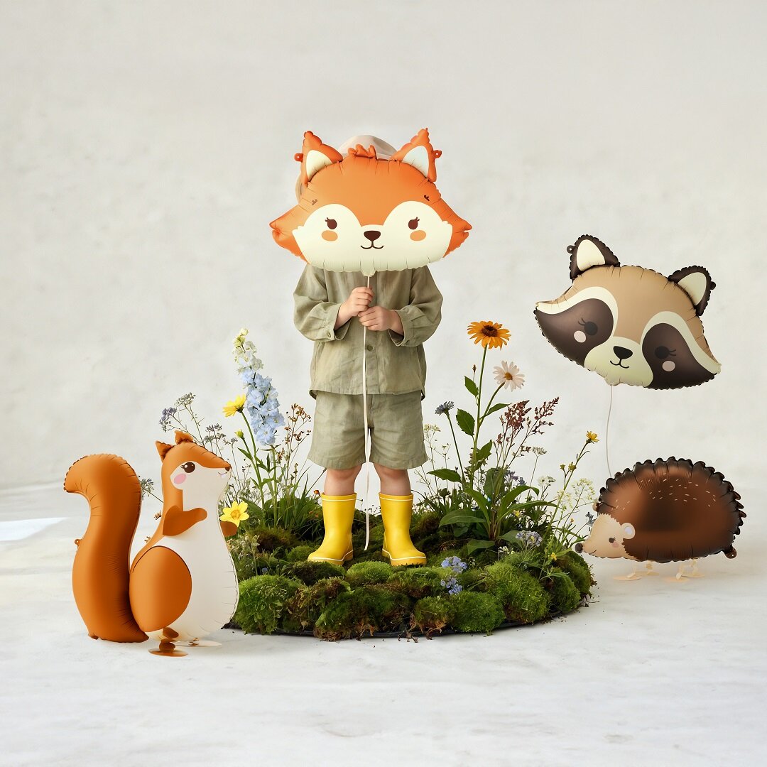 Folieballon Ræv 57 cm