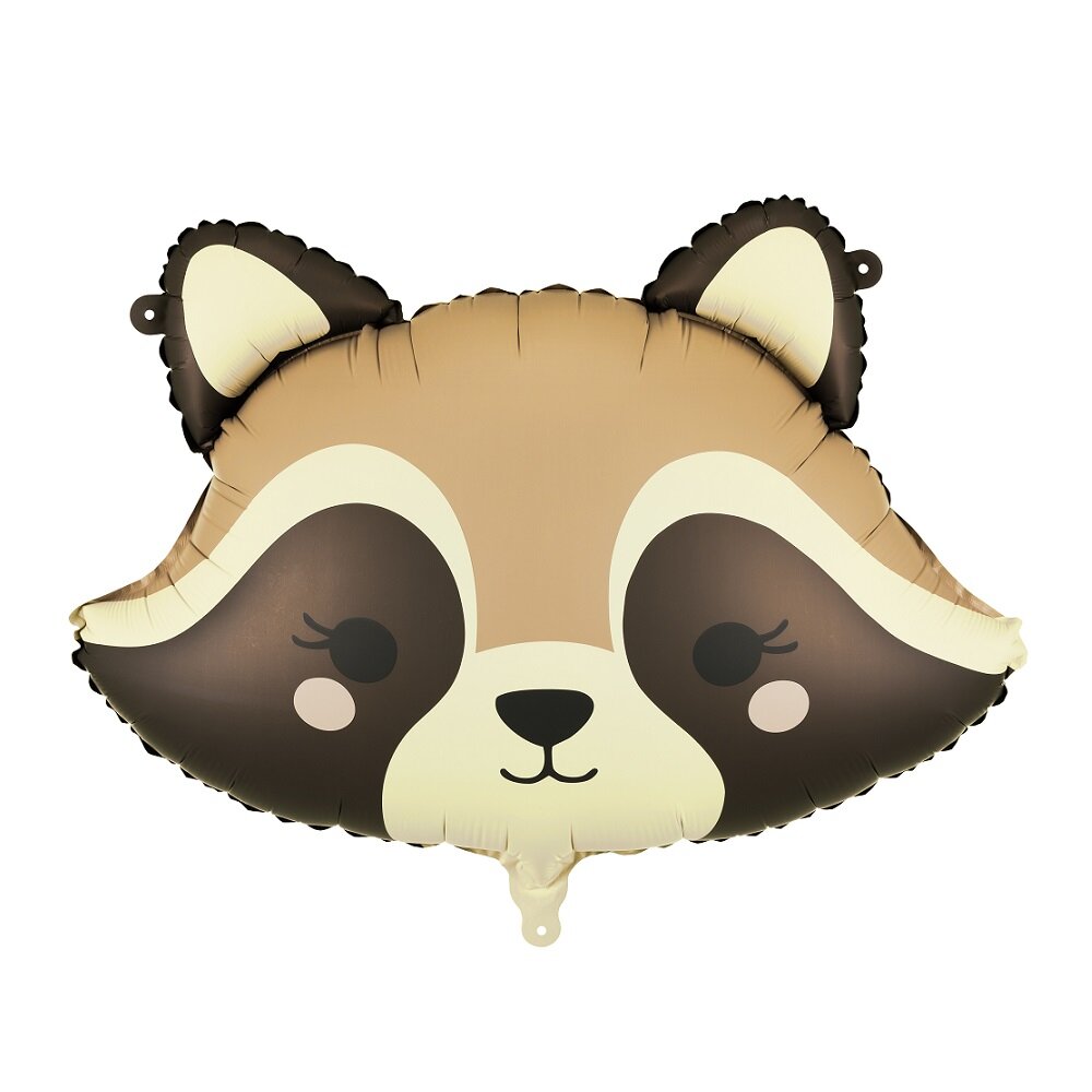 Folieballon Vaskebjørn 59 cm