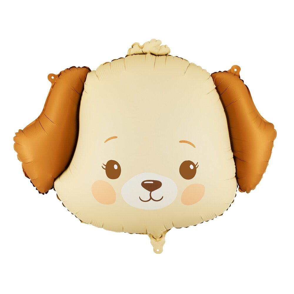 Folieballon Hundeansigt 63 cm