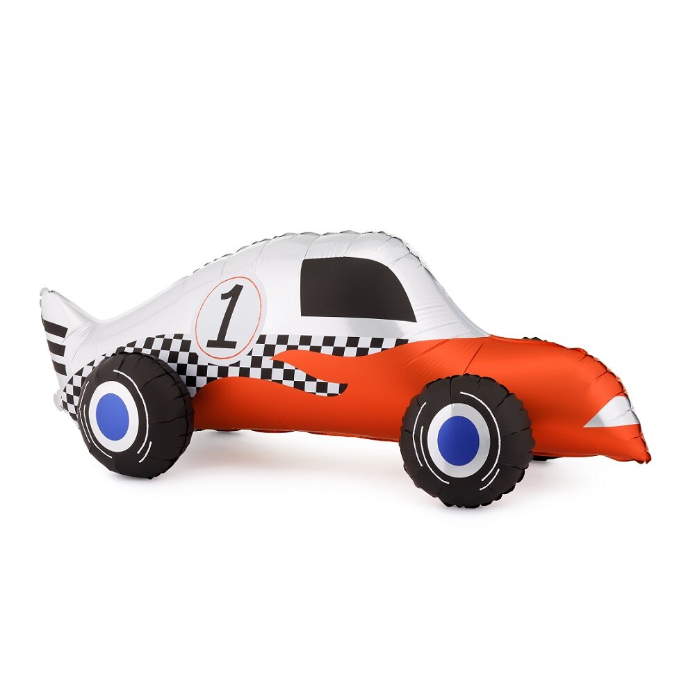 Folieballon Racerbil 90 cm