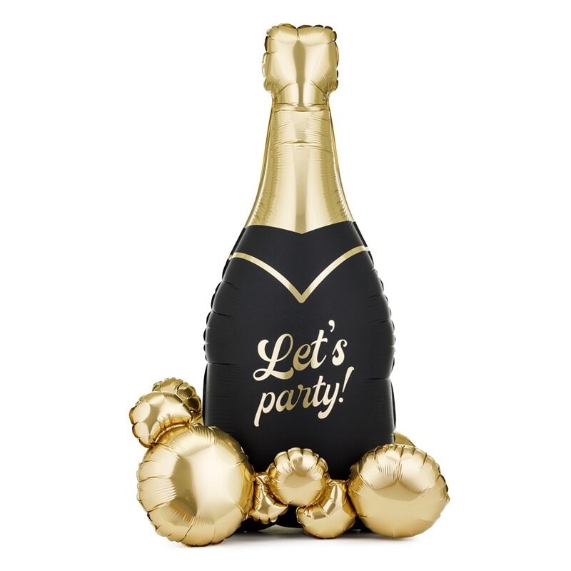 Folieballon Champagneflaske 114 cm