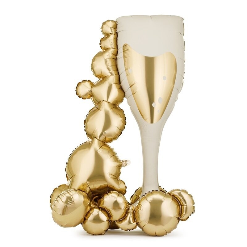 Folieballon Champagneglas 105 cm