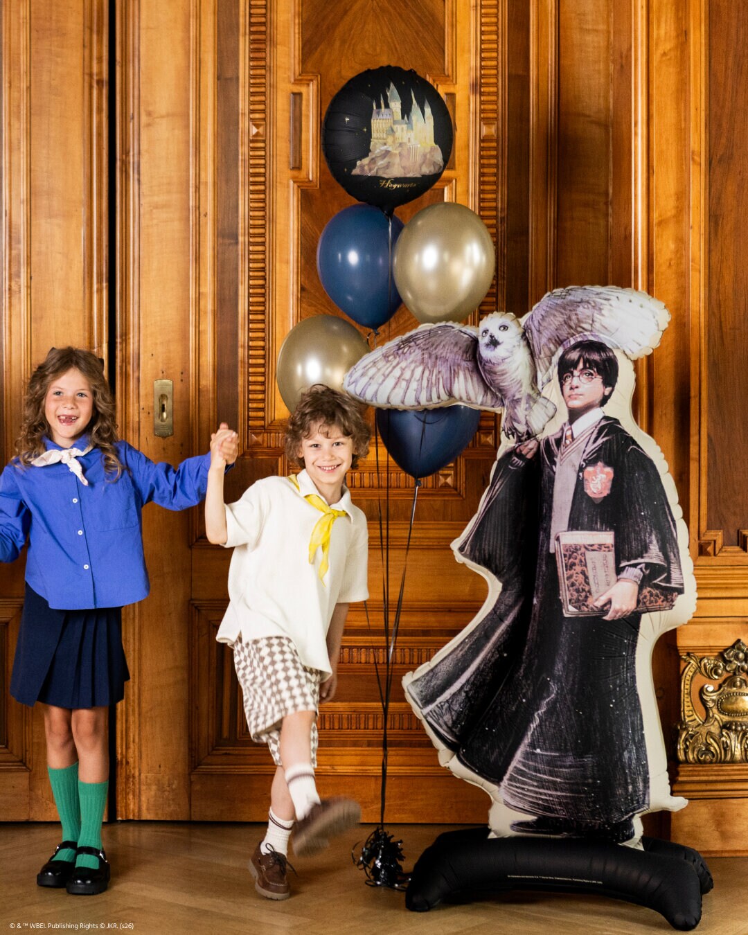 Harry Potter og Hedwig Folieballon 145 cm