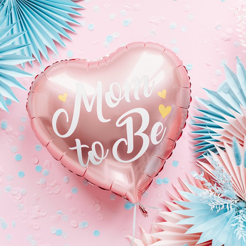 Folieballon Rosa - Mom To Be
