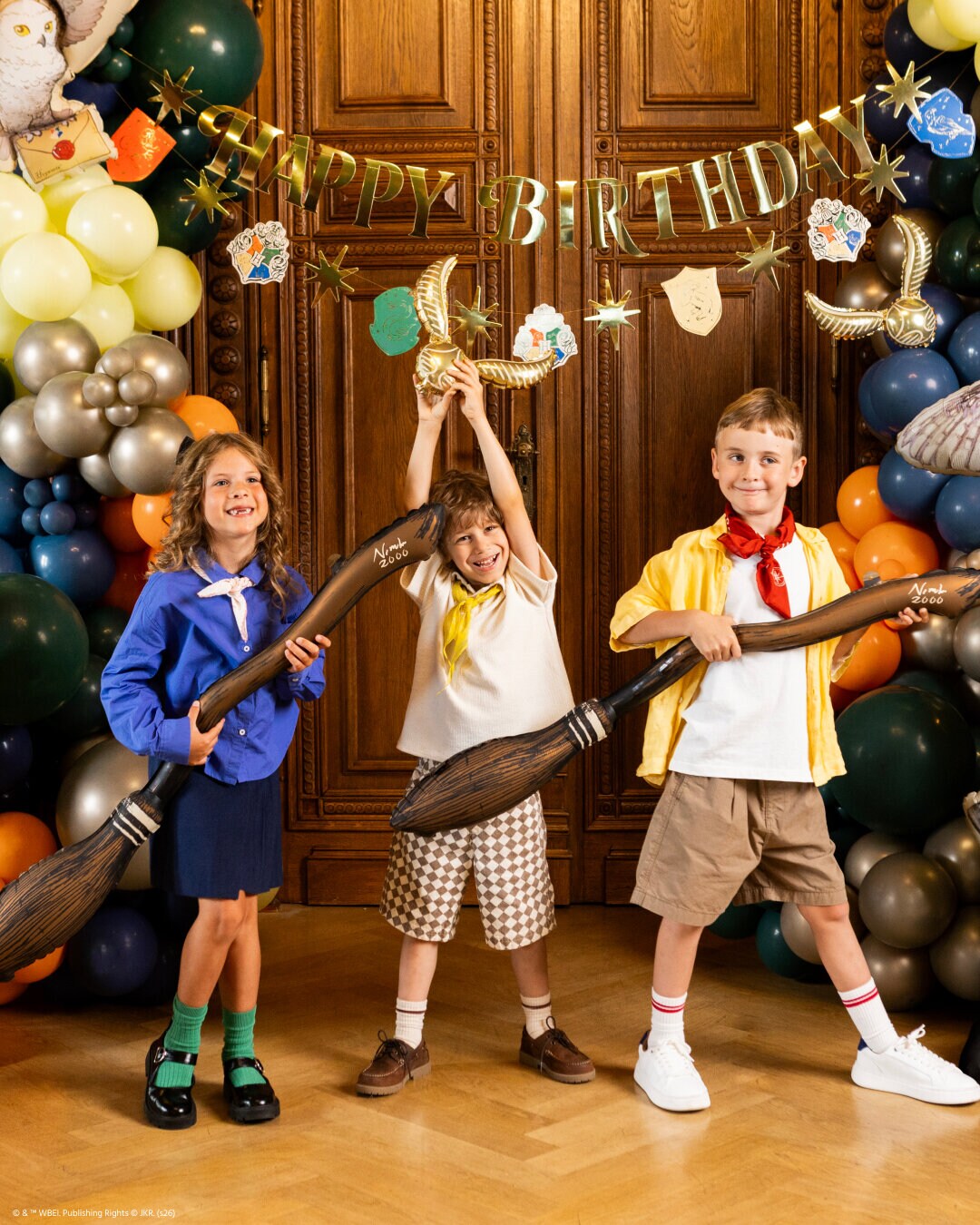 Harry Potter Folieballoner 2 stk