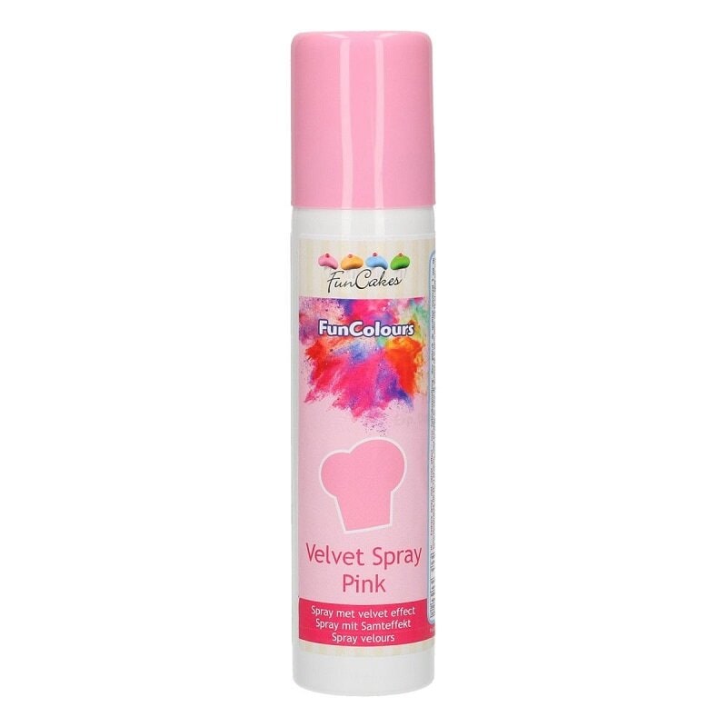 FunCakes - Spiselig Sprayfarve Pink 100 ml