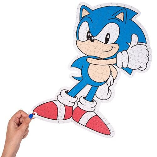 Sonic The Hedgehog, Puslespil Shaped Sonic 250 brikker