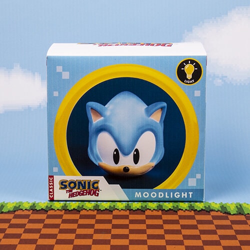 Sonic the Hedgehog Lampe Sonic´s hoved 12 cm