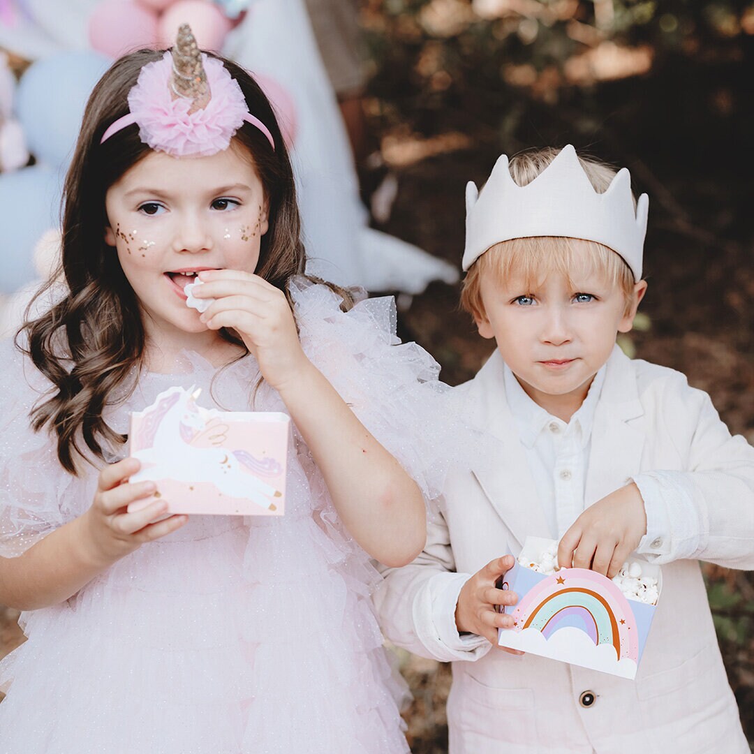 Enhjørning Snacksbokse 6 stk