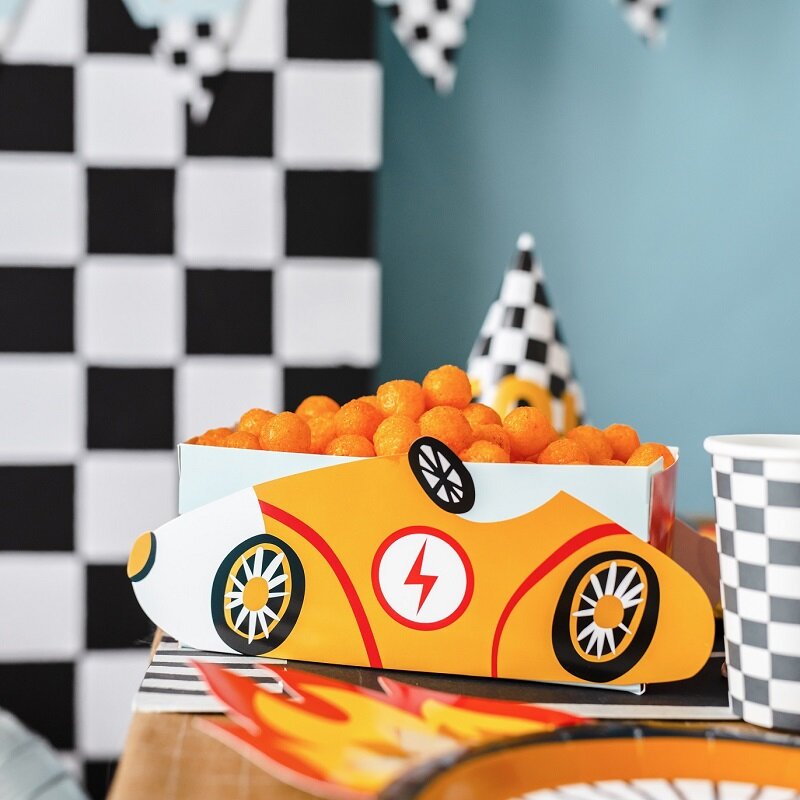 Racer Cars - Snackbokse 3 stk