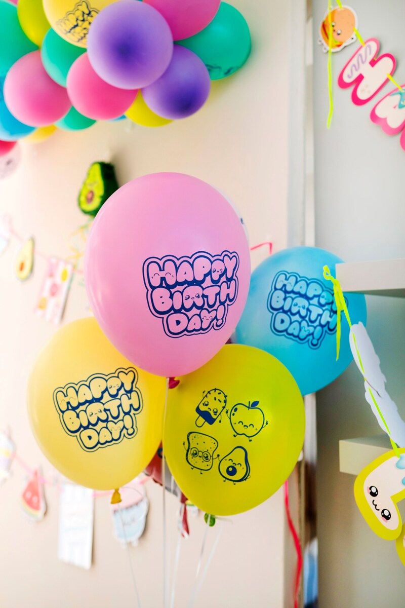 Kawaii Balloner 6 stk