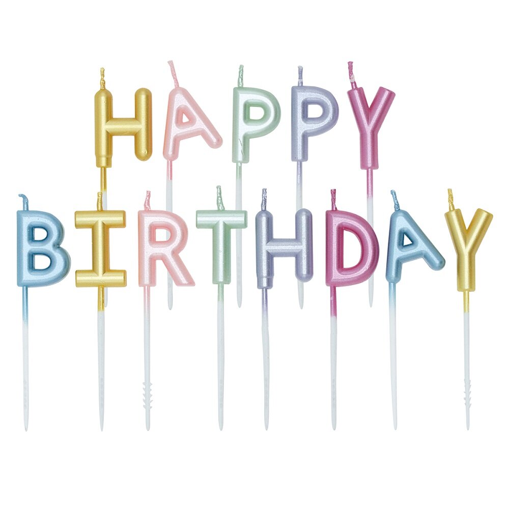 Kagelys Happy Birthday Perlemor