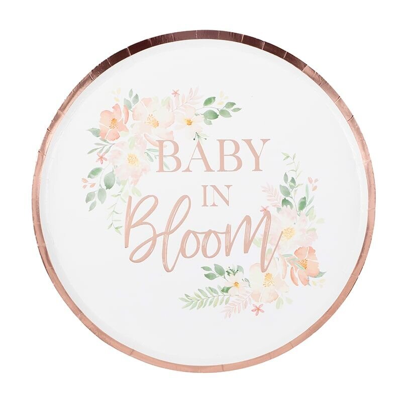 Baby in Bloom - Tallerkener 8 stk