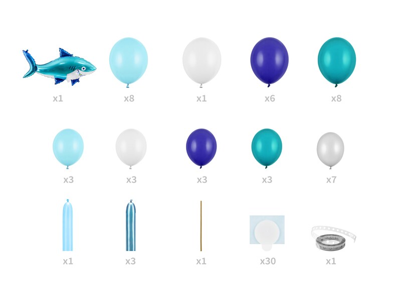 DIY Deluxe Ballonbue - Shark