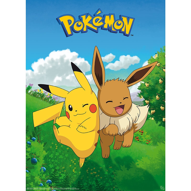 Pokémon - Plakater Chibi Environments 2 stk