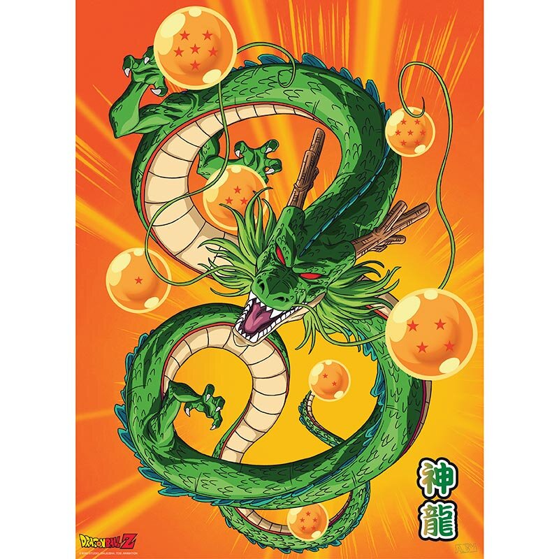 Dragon Ball Z - Plakater Chibi Goku & Shenron 2 stk