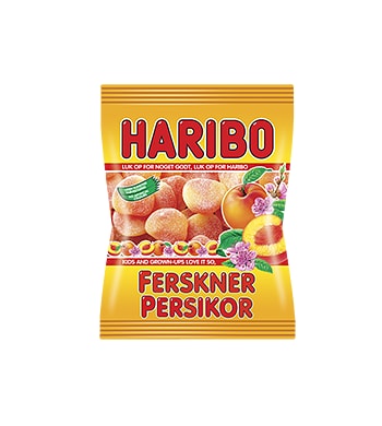 Haribo Ferskner 80 gram