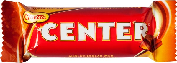 Center singel 25 gram stykvis