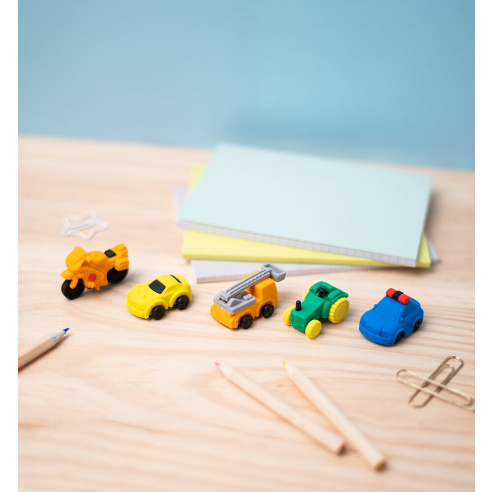 Viskelæder - Køretøj 5 stk.