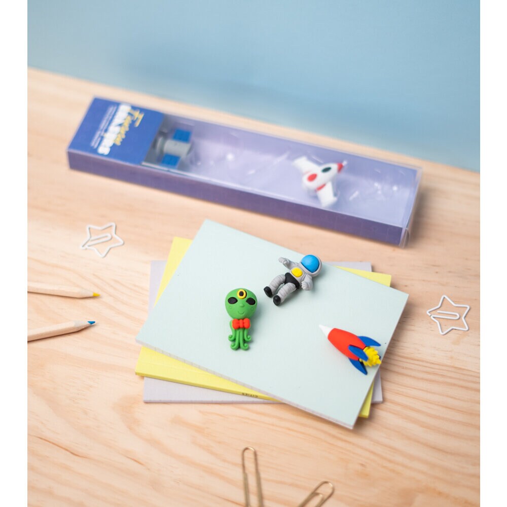 Viskelæder - Rummet 5 stk.