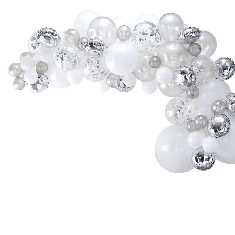 DIY Ballonbue - Sølv