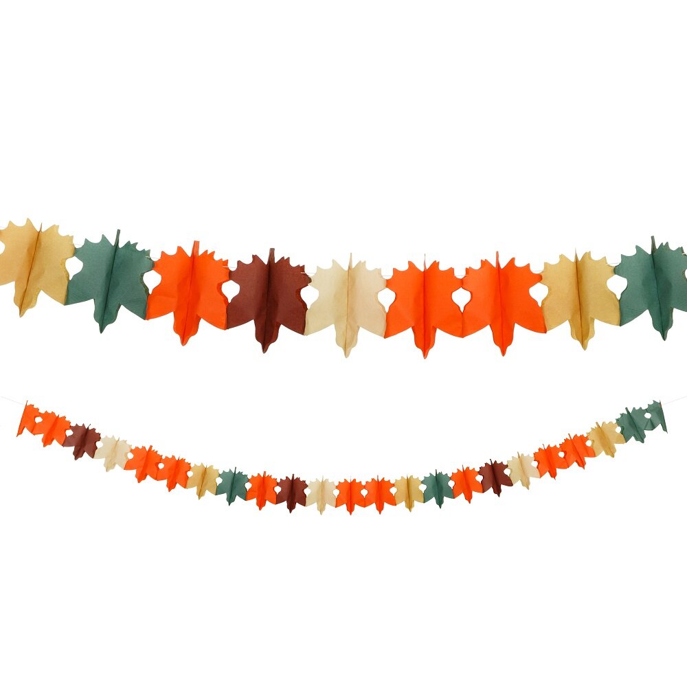 Guirlande med Efterårsløv 3 meter