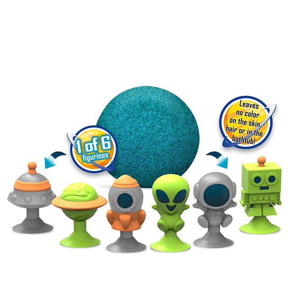 Bath bomb med overraskelse - rum figur