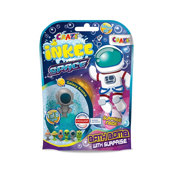 Bath bomb med overraskelse - rum figur