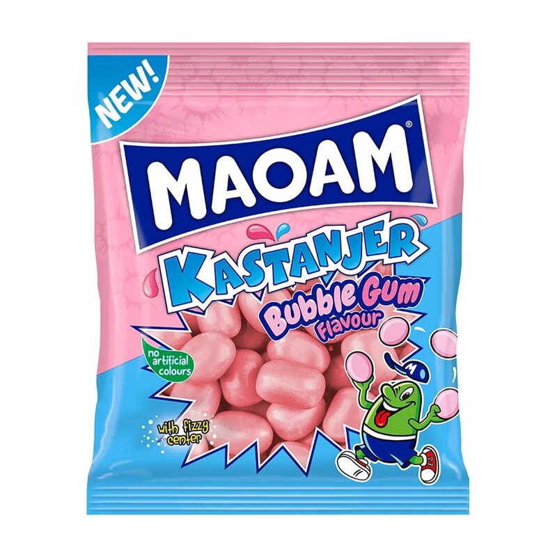 Maoam Kastanjer Bubble Gum 120 gram