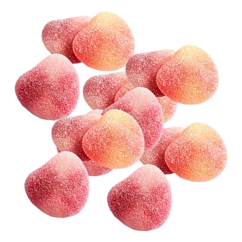 Haribo Peaches Melba i Storpak 2,4 kg