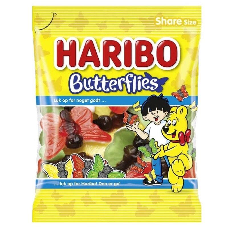 Haribo Sommerfugle 120 gram