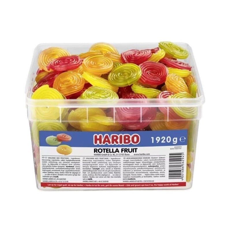 Haribo Rotella Frugt Storpak 1,92 kg
