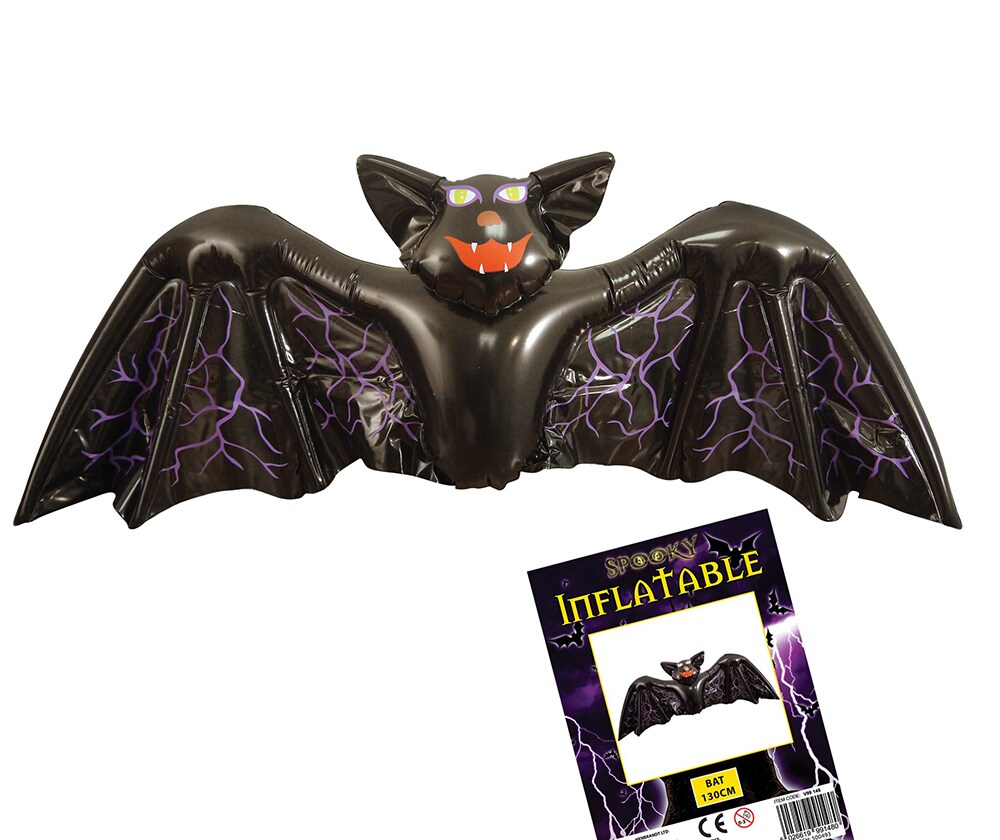 Oppustelig flagermus 130 cm