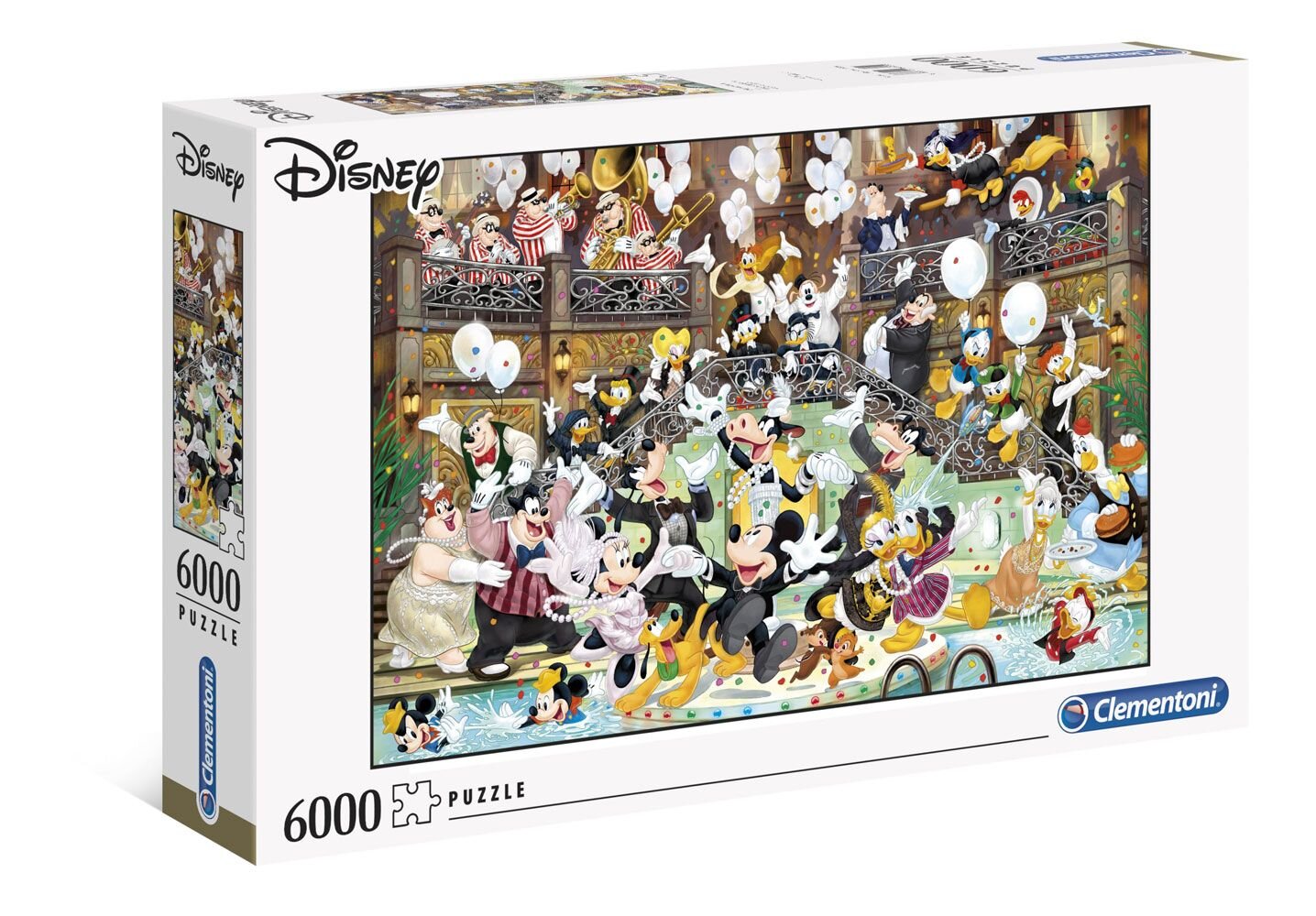 Clementoni Puslespil, Disney Characters Gala 6000 brikker