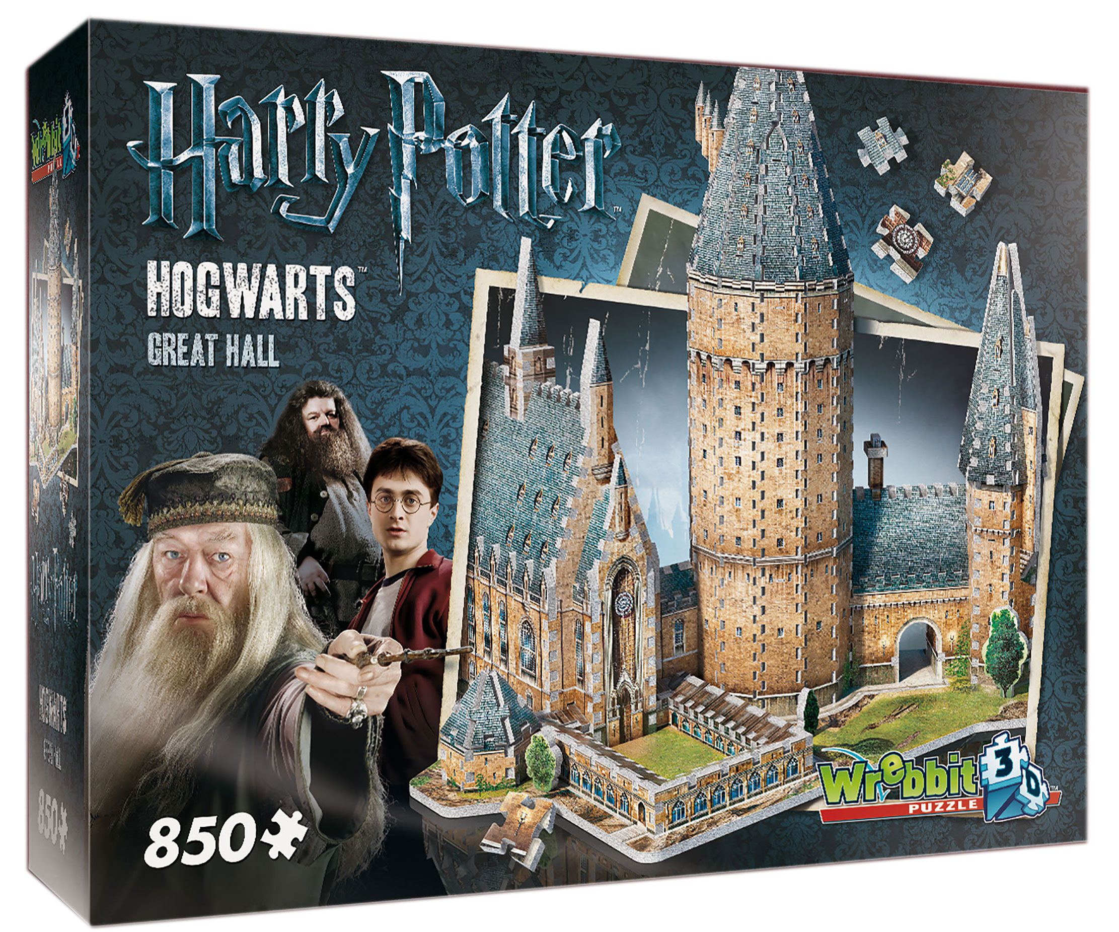Harry Potter 3D Puslespil Great Hall 850 bitar