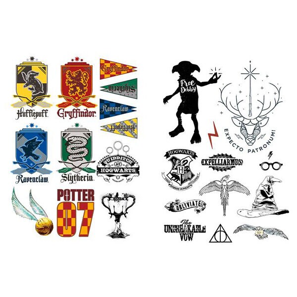 Harry Potter - Tatoveringer 35 stk