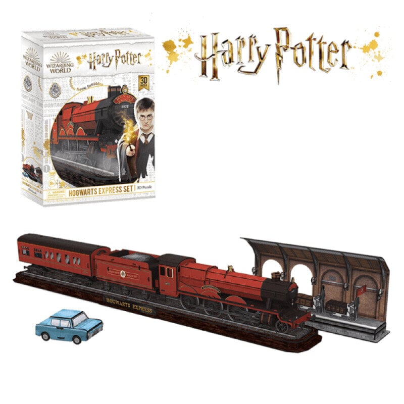 Harry Potter, 3D Puslespil Hogwarts Express Set 180 bitar