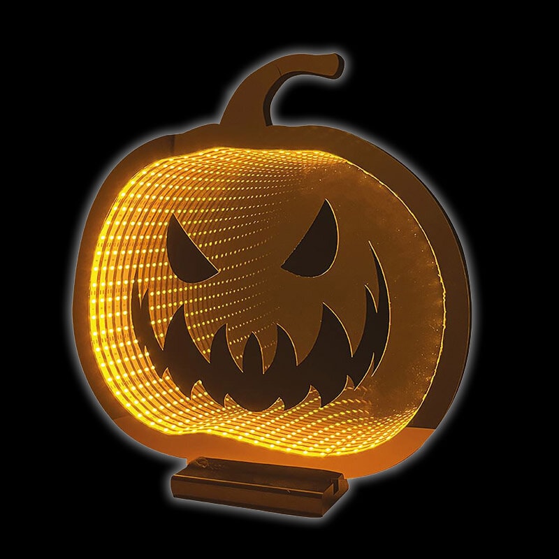 LED dekorationsbelysning - Græskar 30-40 cm