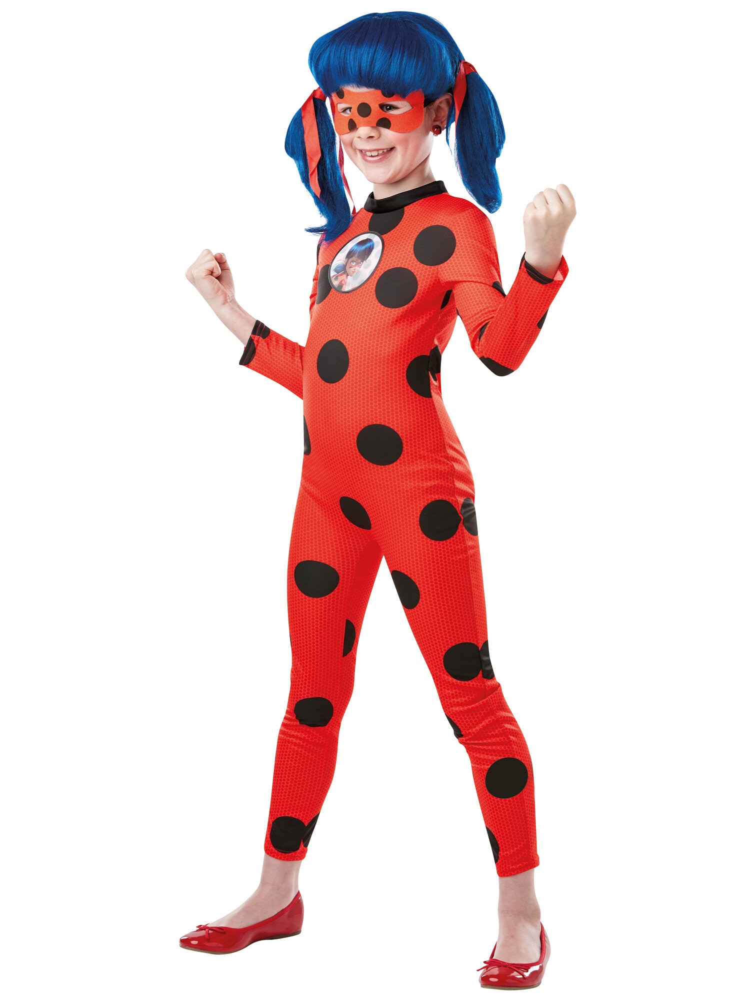 Miraculous Ladybug Kostume 3-8 år