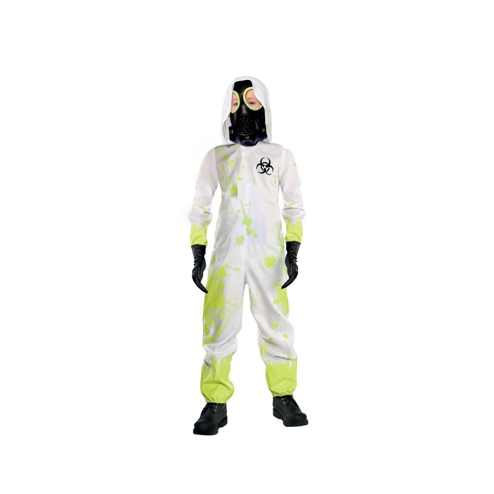 Hazmat Suit Kostume Børn 8-12 år