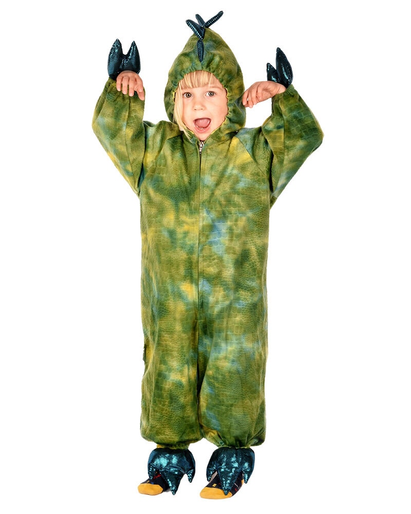 Dinosaur Onepiece Kostume Børn 3-5 år