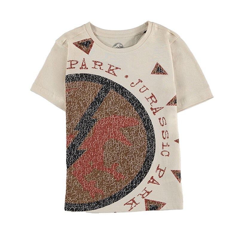 Jurassic Park - T-shirt børnestørrelse 7-10 år